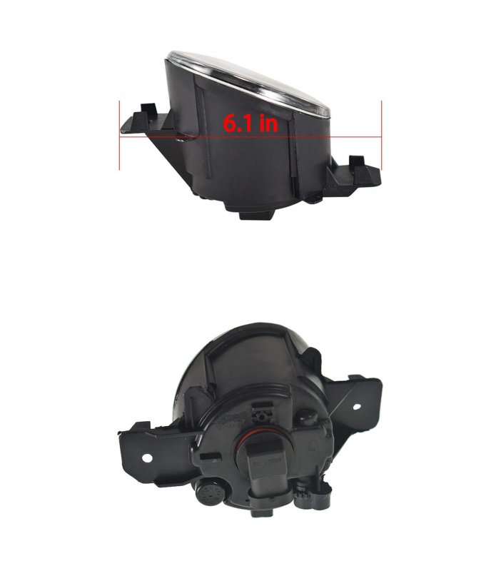 Clear Fog Light Lamps Kit With Switch And Harness For 2013 2014 2015 Nissan Altima Sedan H11 Halogen Bulbs Chrome Black Housing