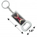 Graphics More Game Of Thrones Bolton Sigil Keychain Rectangle Chrome Plated Metal Bottle Cap Opener