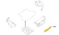 Genuine Nissan 84921-3sg0a Plate-luggage Rear 