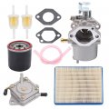 Tvent Fe290 Carburetor Fuel Pump Replacement For Golf Cart Club Car Ds Precedent Turf Carryall Carb 1018056-01 101805601 
