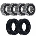 Niche Wheel Bearing Seal Kit For Suzuki Jr50 Kawasaki Kdx50 6000-2rs