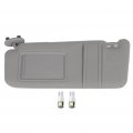Ocpty Left Driver Side Gray Sun Visor Without Sunroof Fit For 2006 2007 2008 2009 2010 2011 Toyota Camry 7432006780b0