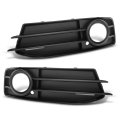 Fog Light Trim Set Driver Passenger Side 2pcs Fit Audi A3 Base Quattro 2009-2013 Tdi 2010-2013 8p0 807 681 N Zde 682 F 