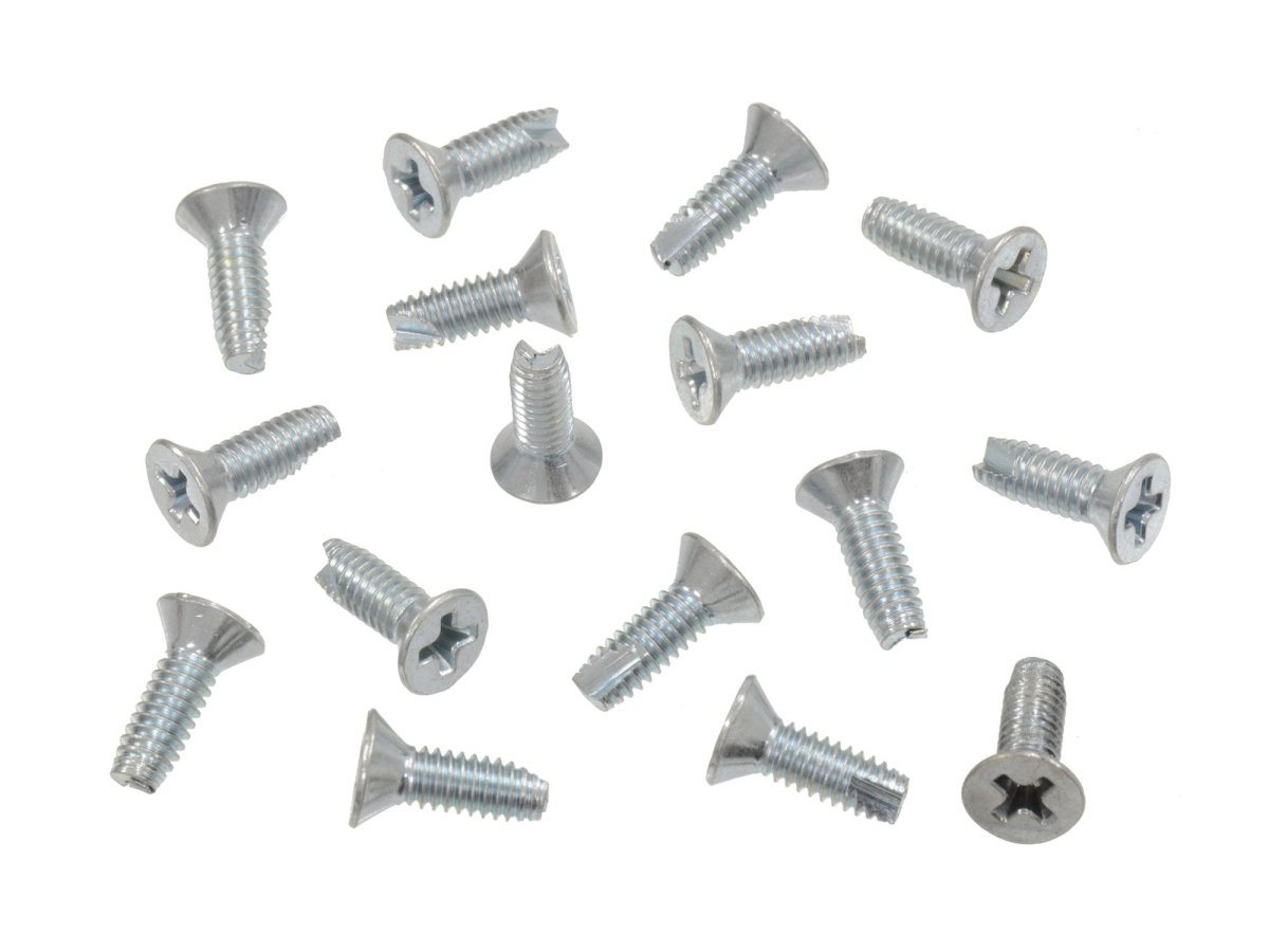 1964-1967 Corvette Headlight Pivot Support Screws 16 Pieces