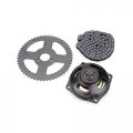 Chanoc Drive System T8f Chain With 6 Teeth Gearbox Rear Sprocket For 47cc 49cc Pocket Bike Mini Motorcycle