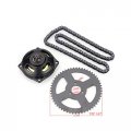 Chanoc Drive System T8f Chain With 6 Teeth Gearbox Rear Sprocket For 47cc 49cc Pocket Bike Mini Motorcycle