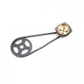 Chanoc Drive System T8f Chain With 6 Teeth Gearbox Rear Sprocket For 47cc 49cc Pocket Bike Mini Motorcycle