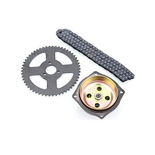 Chanoc Drive System T8f Chain With 6 Teeth Gearbox Rear Sprocket For 47cc 49cc Pocket Bike Mini Motorcycle