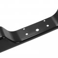 Kuafu Rear Bumper Face Bar Compatible With 1994-2002 Dodge Ram 1500 2500 Fleetside Styleside Black Steel Powder Coated Heavy