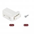 Uxcell Push Latch Touch 8pcs To Open Door Rebound Self-locking Latches For Drawer White