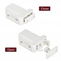 Uxcell Push Latch Touch 8pcs To Open Door Rebound Self-locking Latches For Drawer White