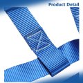 2pcs Wheel Car Tow Dolly Basket Straps With Flat Hooks For 14-17 Inch Tires 10000 Lbs Break Strength Blue