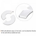 Uxcell Wall Split Flange 201 Stainless Steel Round Escutcheon Plate For 42mm Diameter Pipe 3pcs