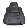 Passenger Side Top Lean Back Seat Cover Replacement Black Perforated Leather For Ford F250 F350 F450 F550 Lariat 2002 2003 2004 
