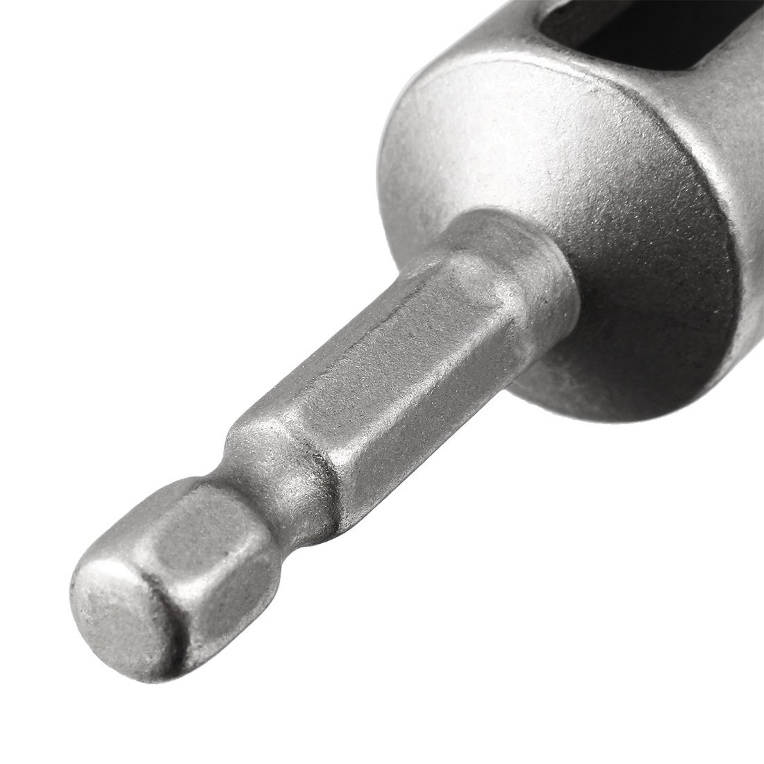 17mm Nut Driver 1 4 Quick-change Hex Shank Slotted Drill Bit Socket Wrench Tool 2 5 Inch Length