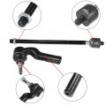 X Autohaux 6pcs Front Inner Outer Tie Rod Links Suspension Steering Part Ev800898 Es800954 Es800955 Ford Focus 2012-2017 For