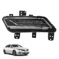 Hecasa Right Fog Light For 2013-2016 Lincoin Mkz With Signatureing Daytime Running Lamp Front Bumper Light Clear Lens Passenger 