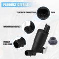 Acropix Windshield Washer Motor Pump Fit For Citroen C3 Picasso Pack Of 1 Black