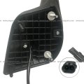 Hood Mirror Black With Heated Driver Side Fit 2018 2020 Freightliner Cascadia Trucks