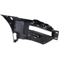 Fog Light Cover For Ford Explorer 2020 2021 2022 2023 Driver Side Front Black Plastic Capa Certified Replaces Lb5z15266aa 