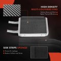 A-premium Rear Hvac Heater Core Compatible With Ford E-150 E-250 E-250 E-350 Econoline Club Wagon E-350 E-450 E-550 Super Duty