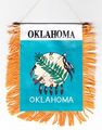 Oklahoma Window Hanging Flag 