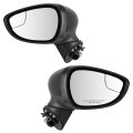 Towing Mirrors Glass Fit For 2011-2016 Fiesta Ford Left And Right Outside Rear View Ae8z17683a-pfm