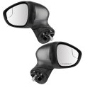Towing Mirrors Glass Fit For 2011-2016 Fiesta Ford Left And Right Outside Rear View Ae8z17683a-pfm