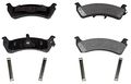 Fx667 Prosolution Semi-metallic Brake Pad For Truck And Suv Rear Position Noise Reduction With Stainless Steel Hardware Kit 