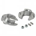 Wiring Harness Billet Firewall Pass Through For Holley Terminator X With 1 2 Diameter Center Holes Silver