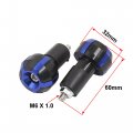 Uxcell 2 Pcs Aluminum Alloy Slider Handle Bar Hand Grip End Cap For Motorcycle