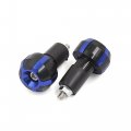 Uxcell 2 Pcs Aluminum Alloy Slider Handle Bar Hand Grip End Cap For Motorcycle