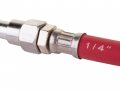 Dually Tire Inflator Gauge Dual Chuck Nozzle Design Reaches Inner Wheel Stems 2a Oversized Protected Reader