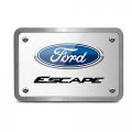 Ipick Image Made For Ford Escape Uv Graphic Brushed Silver Billet Aluminum 2 Inch Tow Hitch Cover