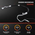 A-premium Power Steering Hose Pressure Line Assembly Compatible With Hyundai Santa Fe 2001 2002 2003 2004 2005 2006 2 7l From