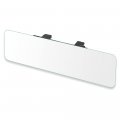 Frameless Rear View Mirror Interior Panoramic Wide Angle For Car Suv Truck Eliminate Blind Spots Flat 11 8in White Model 