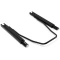 Universal Seat Sliders Mounting Track Dual Locking Rails Brackets Kit Most Aftermarket Seats- 1 X Set Of Electrophoresis Black 