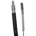 Parking Brake Cable For Chevy Camaro 1991 1992 Rear Steel Construction With Epdm Rubber Jacket Fixed Wire Stop And Eyelet Ends 
