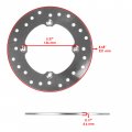 Caltric Front Wheel Hubs With Brake Discs And Pads Canam Commander Max 1000 2014-2015