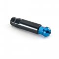 Customadeonly 20 Pieces 1 89 48mm Open End Extended Steel Wheel Lug Nuts Set Hyber Blue Finish Thread 12x1 25 Hex 17 Conical