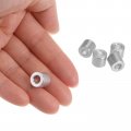 Uxcell 20pcs Aluminum Spacer 5mm Bore 10mm Od 9 Length Screw Standoff Bushing Plain Finish Round For M5 Screws Bolts And Rods