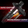 Set Of 6 Ignition Coil Packs For Buick Rainier Chevrolet Trailblazer Colorado Gmc Envoy Canyon Hummer H3 Isuzu Ascender