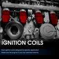 Set Of 6 Ignition Coil Packs For Buick Rainier Chevrolet Trailblazer Colorado Gmc Envoy Canyon Hummer H3 Isuzu Ascender