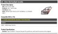 Left Driver Side Headlight Assembly For 2007-2009 Nissan Sentra For 2 0l Models Only