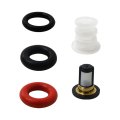 Fuel Injector Repair Kit With O Rings Filters Seals Caps For Honda Crv 2002 To 2004 And Civic 2005 Fits 2003 Ex Sport Utility 2 