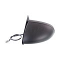 Driver Side Door Mirror For Mercury Cougar 1990 To 1997 Textured Black Power Non Heated Folding Replacement Fo1320133 