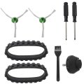 Tires For Irobot Roomba Front Wheel C Aster Replacement Parts Kit I3 I4 I6 I7 I8 With Side Brush And Tools 
