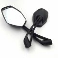 Smt-black Rearview Mirrors 8mm 10mm Compatible With Standard Metric Screws 7 8 Handlebar V-max Fz1 Fz6 Ybr Xvs950 V-star Virago