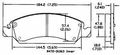 Power Stop 16-1363 Front Brake Pad