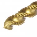 Uxcell Spiral Flute Thread Taps 3 16-28 Unf 2b Screw Threading Tap Titanium Coated 6542 High Speed Steel Machine Tapping Tools